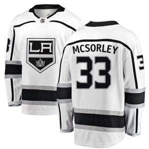 Herren Los Angeles Kings Eishockey Trikot Marty Mcsorley #33 Breakaway Weiß Fanatics Branded Auswärts